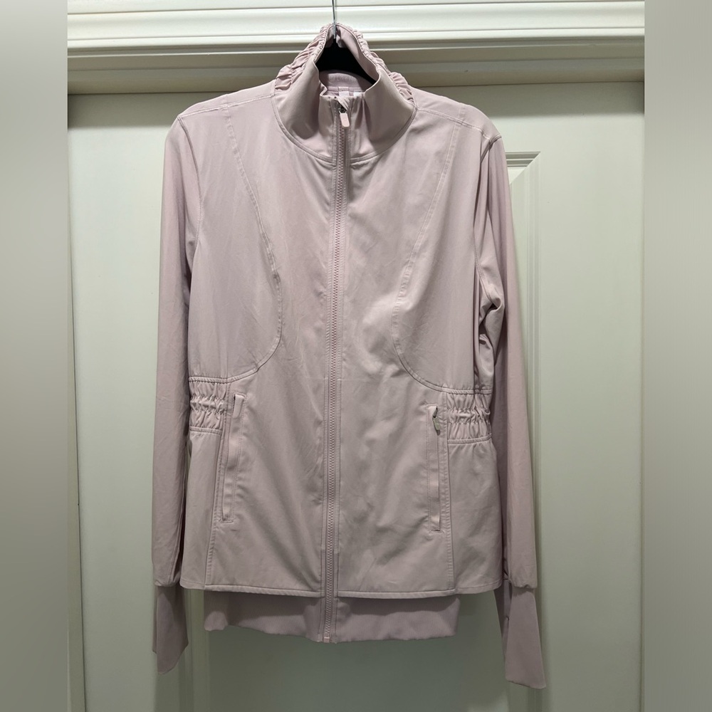 Lululemon Light Pink Zip-Up Jacket